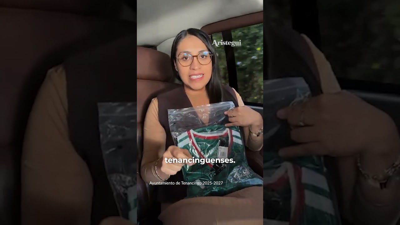 Alcaldesa de Tenancingo reparte playeras del Tri en plena investigación por supuesto autosecuestro