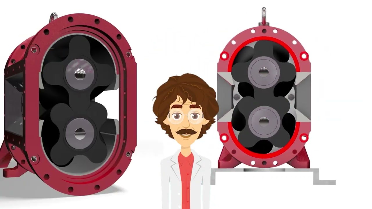 Professor Vogelsang explains Adjustable Housings for Rotary Lobe Pumps
