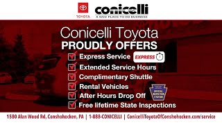 Conicelli Toyota Service Overview!
