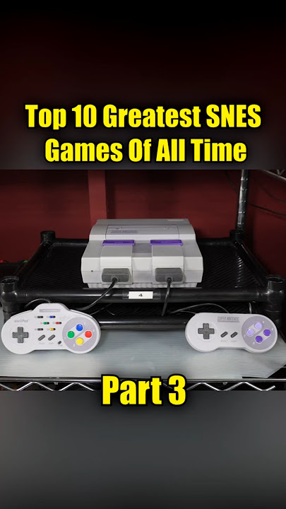 Top 10 Greatest SNES Games Of All Time (according to fans) PART 3