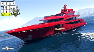 MY NEW $69,554,228 YACHT!! (Selling Houses #69) GTA 5 MODS