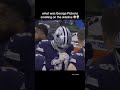 what was George Pickens smelling on the sideline 💀 #nfl #cowboys