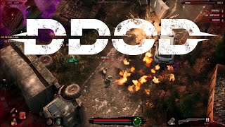 DDoD | 45min Coop Gameplay | Upcoming Tactical Roguelite Top Down Shooter