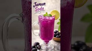 Jamun Spda at Home ❤️#jamun #soda #mojito #drink #trending #recipe #viral #shortsfeed #youtubeshorts