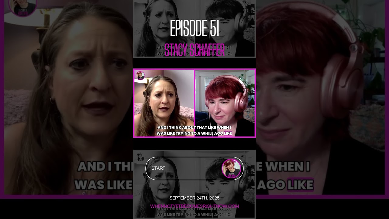 Episode 51 with Stacy Schaffer is out https://youtu.be/fCXCFIjO6bs #mentalhealthpodcast #resilience