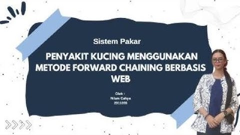 Sistem Pakar Penyakit Kucing Menggunakan Metode Forward Chaining Berbasis WEB