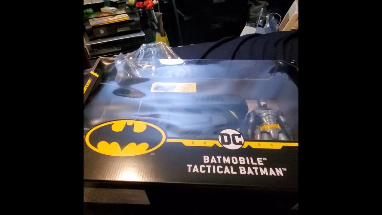 Open The Box Costco Tactical Batman and Batmobile YouTube