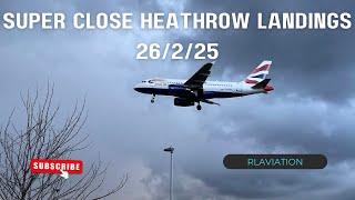 Incredible Close-Up Of Planes Landing At London Heathrow 26225