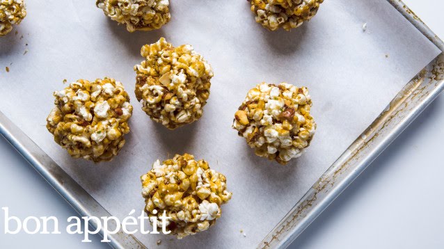 Caramel Corn Popcorn Balls Are Your Halloween Treat of the Week