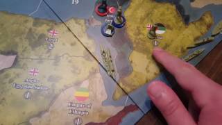 Axis and Allies 1914 British Turn 1