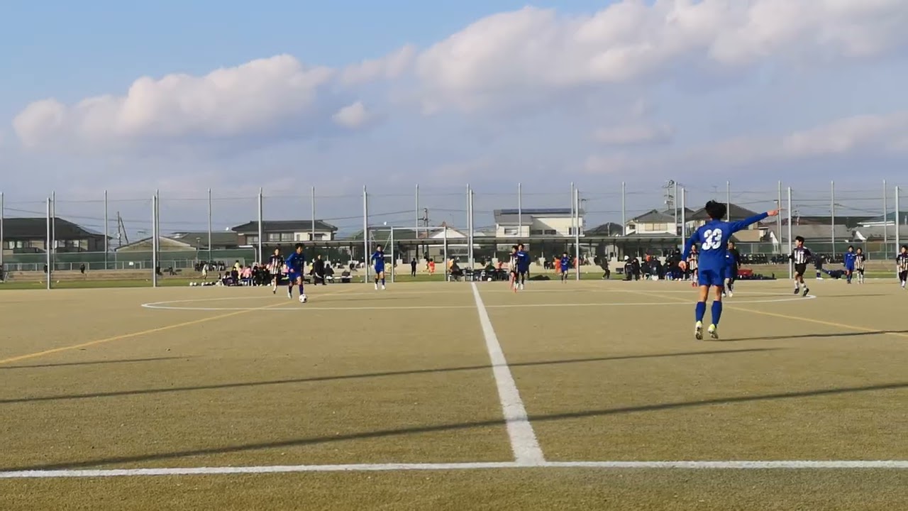 2026.1.24　大村市長杯　VS　キックス（1年生）後半
