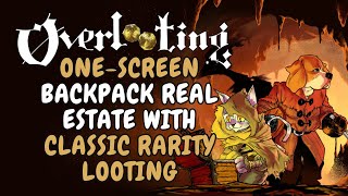 One Screen Backpack Style Rougelite With Classic Rarity Loot | Overlooting | New 2025