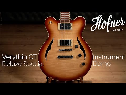 Höfner Verythin CT 'Deluxe Special' - HCT-VTH-D-SP-SB - Demo