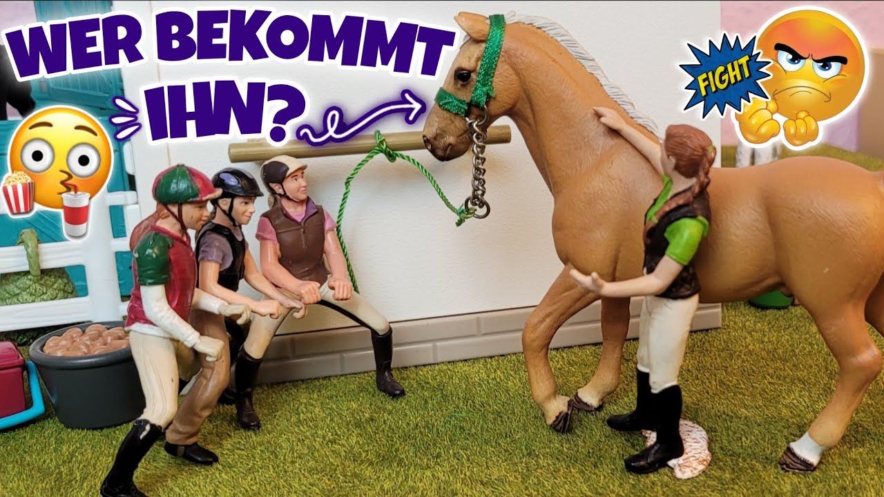 KAMPF um die REITBETEILIGUNG! ⚔️💥😂 | Schleich