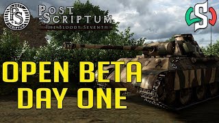 POST SCRIPTUM - OPEN BETA DAY ONE - Live Stream ITA