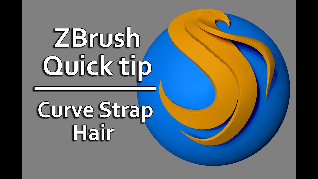 zbrush curve tube hair