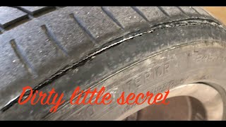 BMW/Euro Tire wear inside edge. Why you MUST check your tyres completely