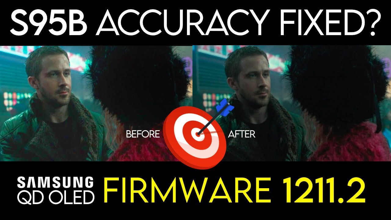 Samsung S95B QD OLED Firmware 1211.2 Review How To Update 2022 TV