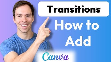 Hoe voeg je overgangen toe aan Canva-video