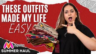 Myntra Budget Summer Co-Ords Set Haul | Easy Stylish Outfits for Daily Wear | Mahima Giri