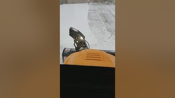 Cub Cadet XT3 in 7 inches of heavy snow