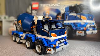 New 2020 LEGO Technic Concrete Mixer Truck! (42112) Build and Review!