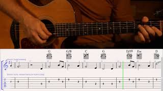 How To Play Amazing Grace For Easy Guitar With Tab