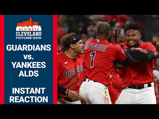 MLB Pipeline on X: Nice hit, rook! Oscar Gonzalez belts a walk-off homer  to give the @CleGuardians an ALDS date with the Yankees.   / X