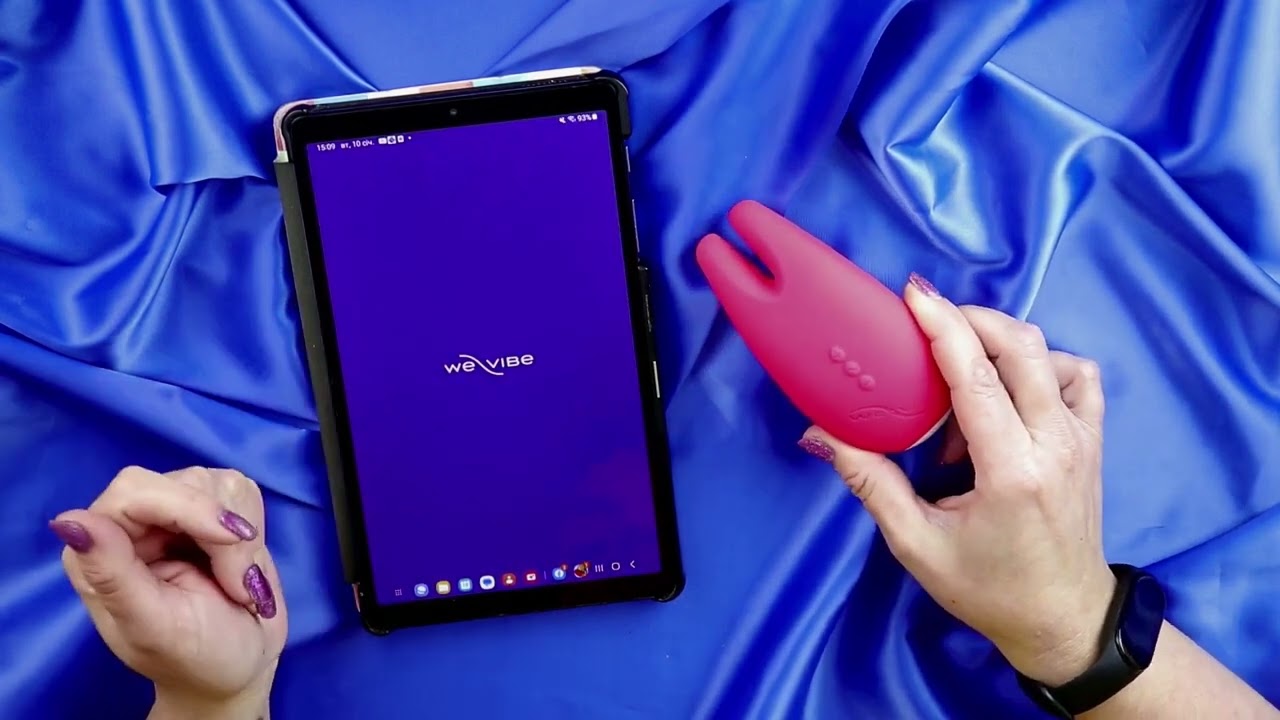 WE VIBE  Gala   кліторальний смарт вібратор, 2 вібропальчики, 2 мотори, потужні вібрації