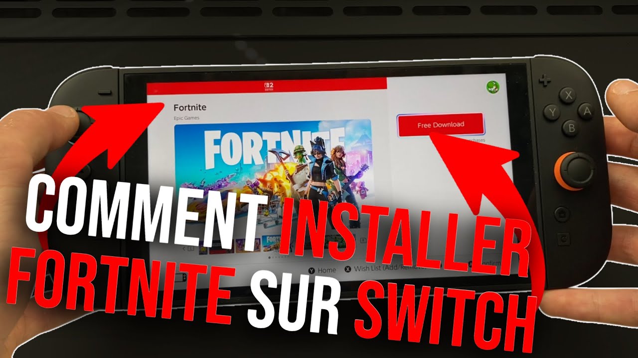 Comment installer Fortnite sur Switch (2025)