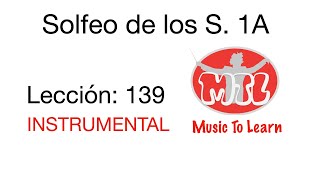 SDLS1AL139 - Solfeo de los solfeos 1A/Lección139