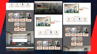 Complete Responsive | Architecture Interior | Website Designs Tutorial Using | HTML CSS JS | Part 3