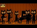 Black Cats Groove Tonight: Smooth Jazz for Stylish Focus &amp; Relaxing Productivity ☕