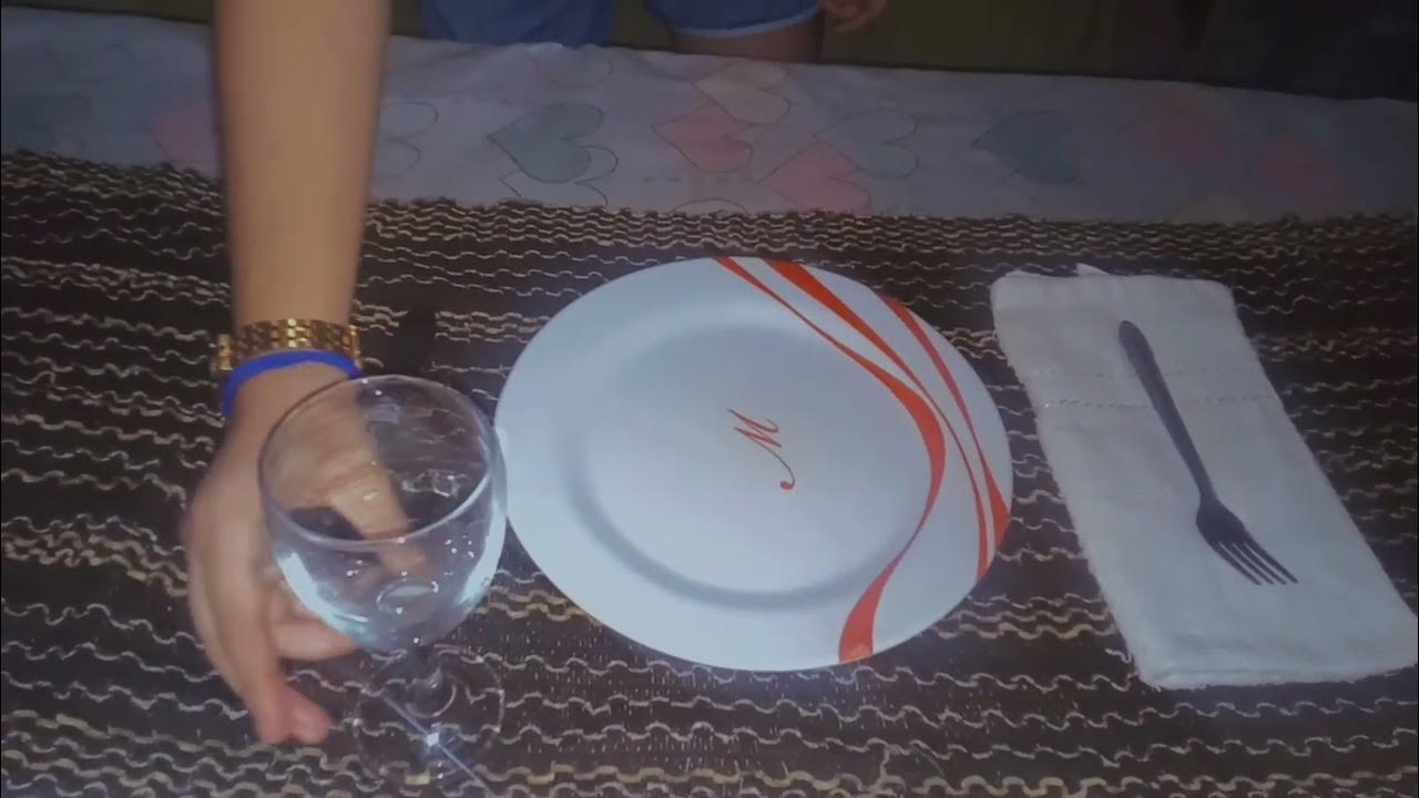 Table Setting YouTube