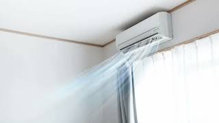 AIR CONDITIONER - Relaxing White Noise For Great Sleep or Studying Ambient Sounds ASMR - 10 Hours