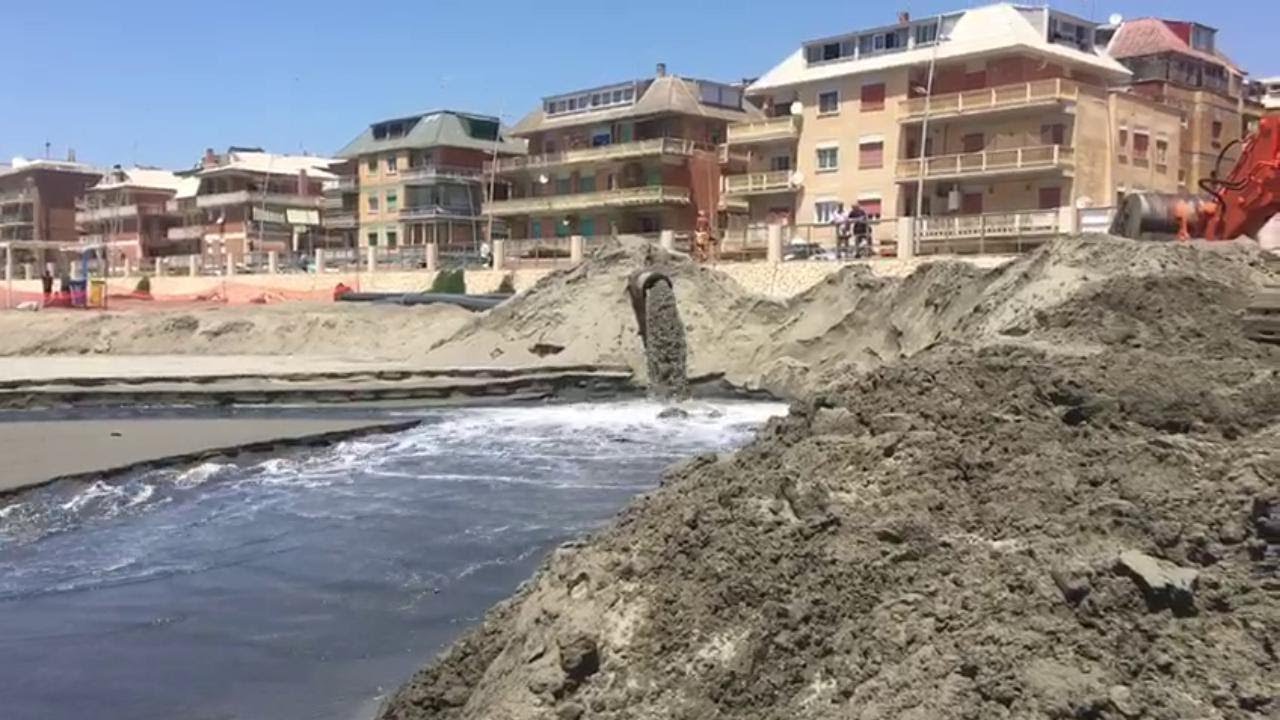 Ostia La Sabbia Del Porto Per Il Ripascimento Della Spiaggia Libera è Polemica