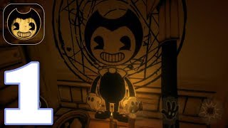 Bendy and the Ink Machine - Chapter 1 - GamePlay Walkthrough PART 1 (Android iOS) screenshot 3