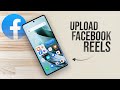How to Upload Reels on Facebook Android (tutorial)