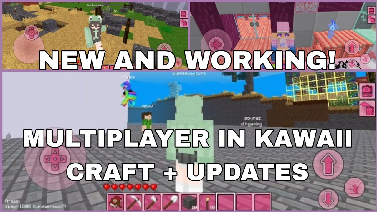 Мультиплеер в Kawaiicraft обновлен