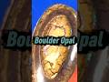 Australian Yowah Nut Boulder Opal many different colors flash #crystals #boulderopal #australianopal