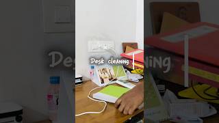 Cleaning &amp; Resetting my desk 🙌🏻        #trending #shorts #cleaning #desk setup#viral
