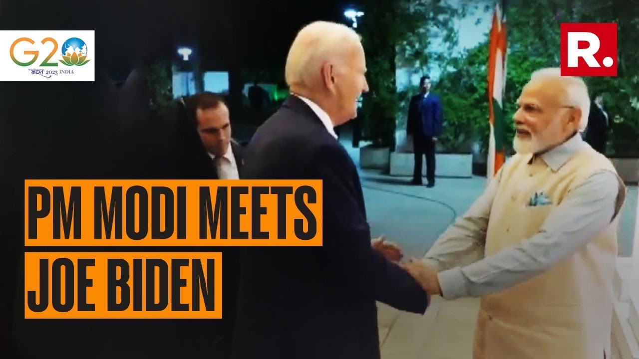 PM Modi Holds Bilateral Meet With Joe Biden At 7 Lok Kalyan Marg Ahead Of G20 Summit