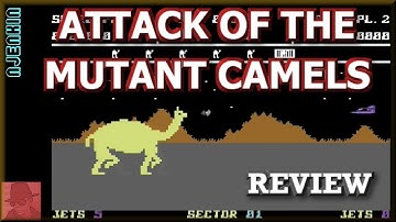 Attack of the Mutant Camels on the Commodore 64 !! with Commentary
