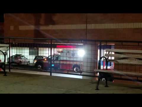 FDNY EMS Arriving At New York Presbyterian Hospital Emergency Room Bay In Queens, New York