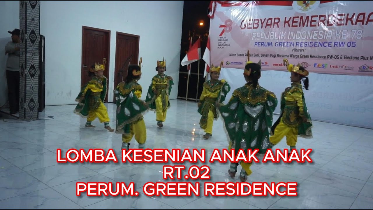 Lomba Pentas Seni RT 02 RW 05 Green Residence | Anak-anak