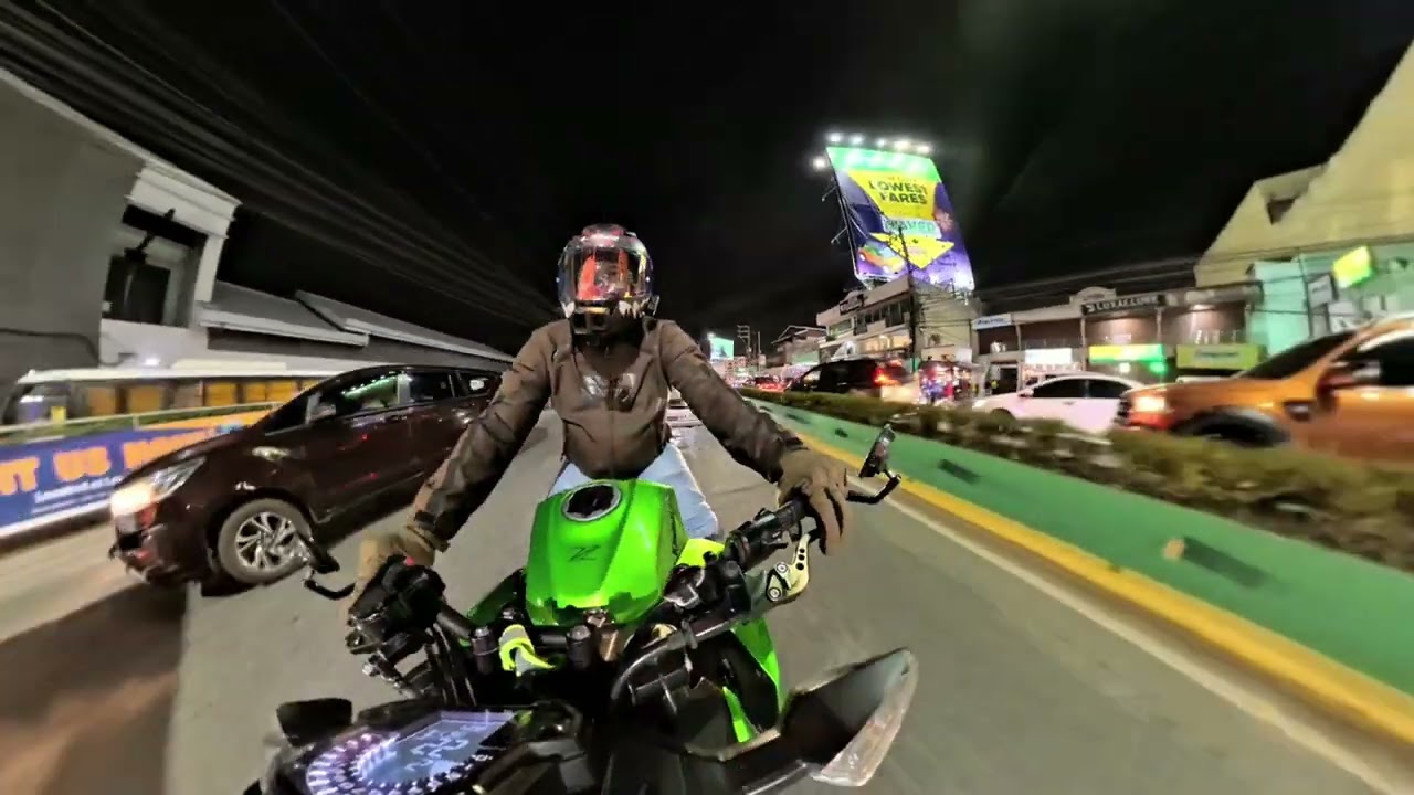 POV in 4K | PURE SOUNDS | KAWASAKI Z400 | - HOME SOON