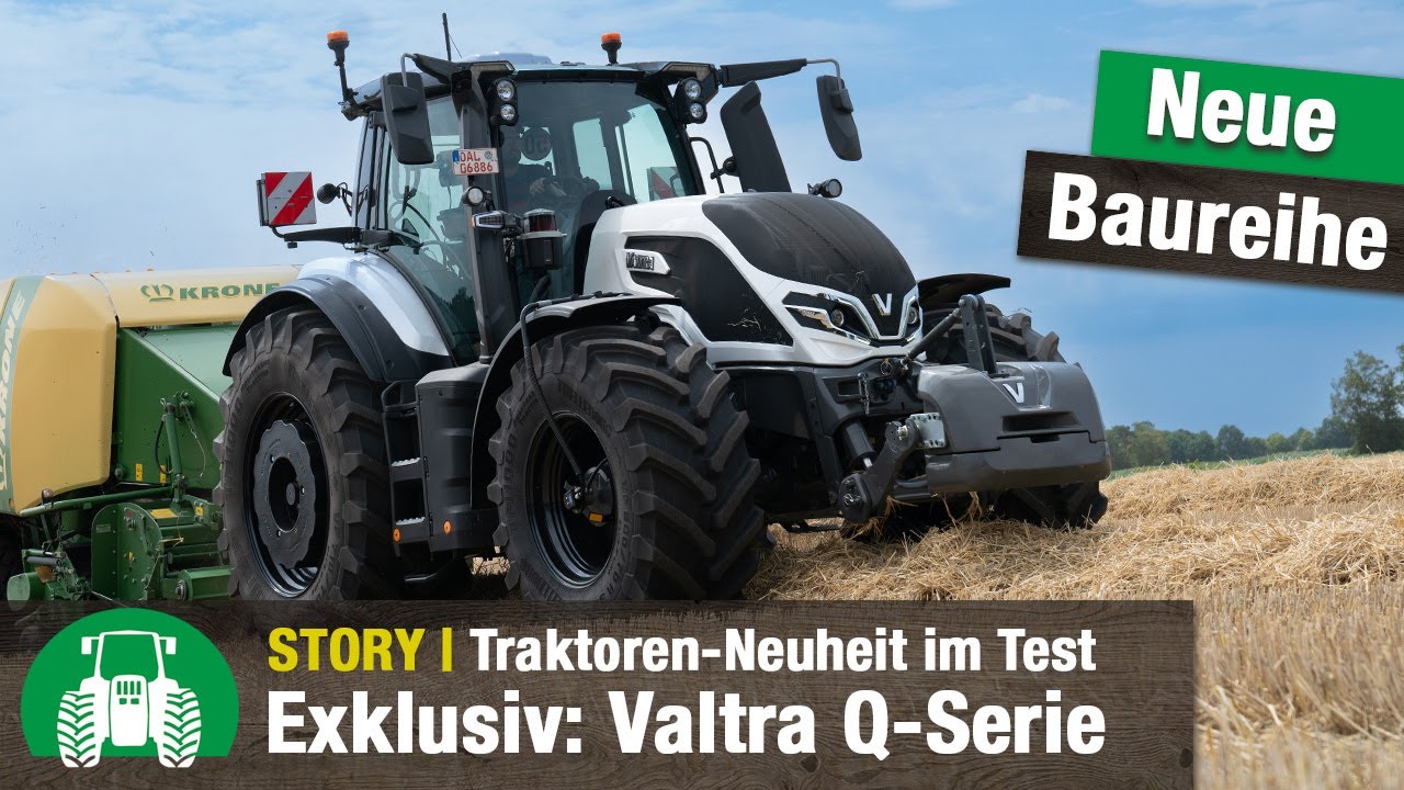 Valtra Q-Serie im Test-Drive | Neue Baureihe 225 - 305 PS | Valtra Werk Finnland | LU Henke