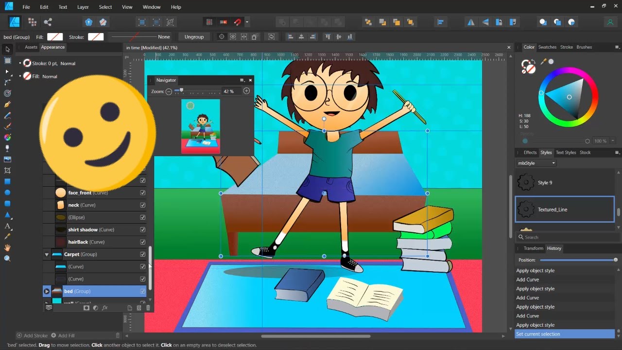 Children's book Illustration with Affinity Designer - YouTube