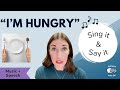 I'm Hungry | Music and Speech | Practice Speech Therapy for Aphasia | Stroke or Brain Injury