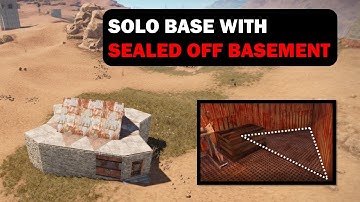 Sealed-Loot-Room Solo Base | RUST Building 3.0 [PATCHED]